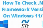 Check Net Framework Windows