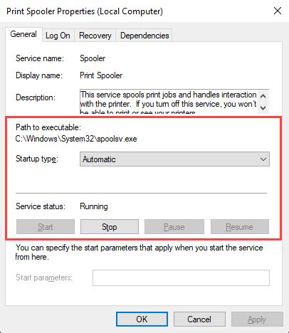 Check Print Spooler Configuration
