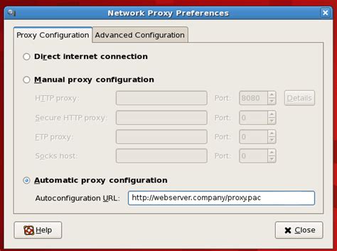 Check Proxy Settings in Linux