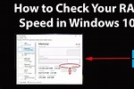 Check RAM Speed Windows