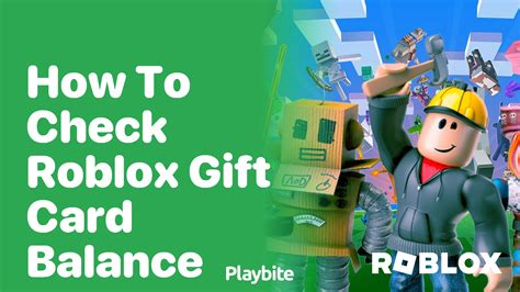 Check Roblox Gift Card Balance Online (+ How to Cash It)