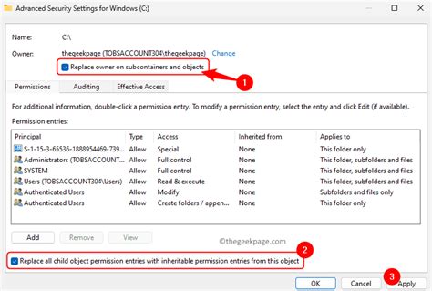 Check Security Permissions