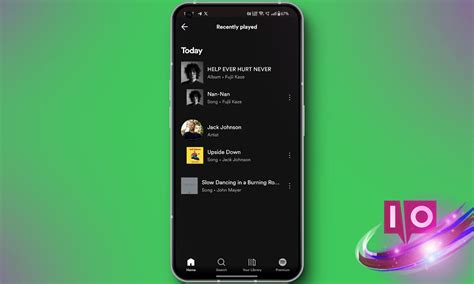 Check Spotify Listening History on Android and iOS