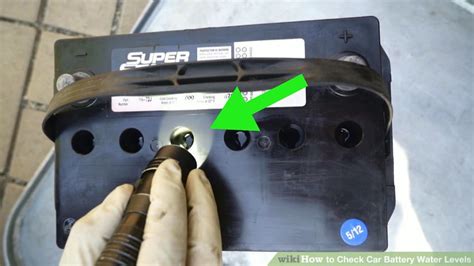 Check the Battery Fluid Level
