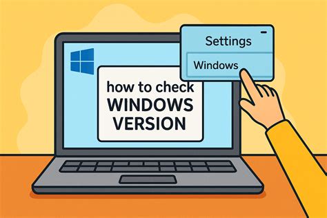 Check the Windows Version You Have from Settings