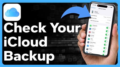 Check your iCloud Backup