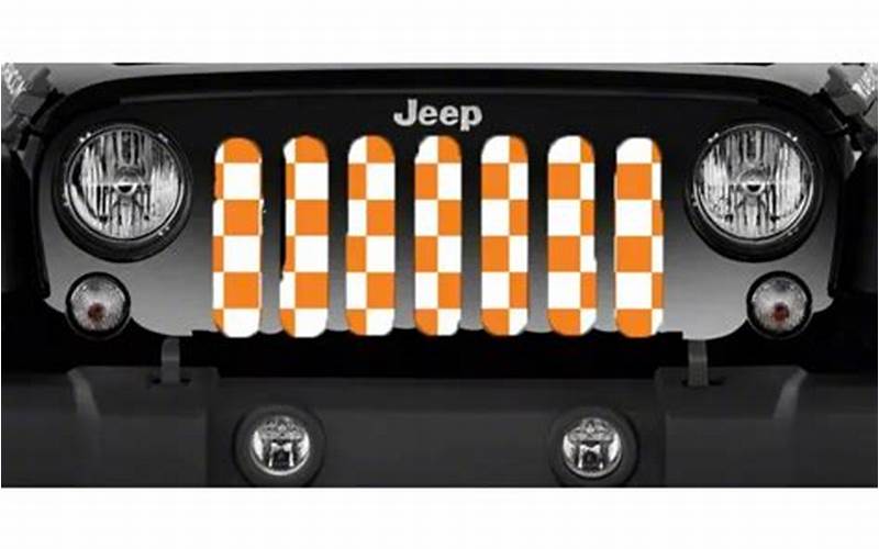Checkerboard Jeep Wrangler