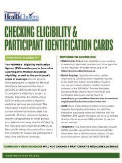 Checking Eligibility and Gathering Documents