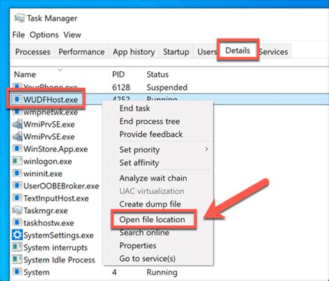 Checking Whether Wudfhost.exe Is Legitimate