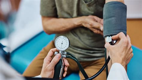 Checking blood pressure