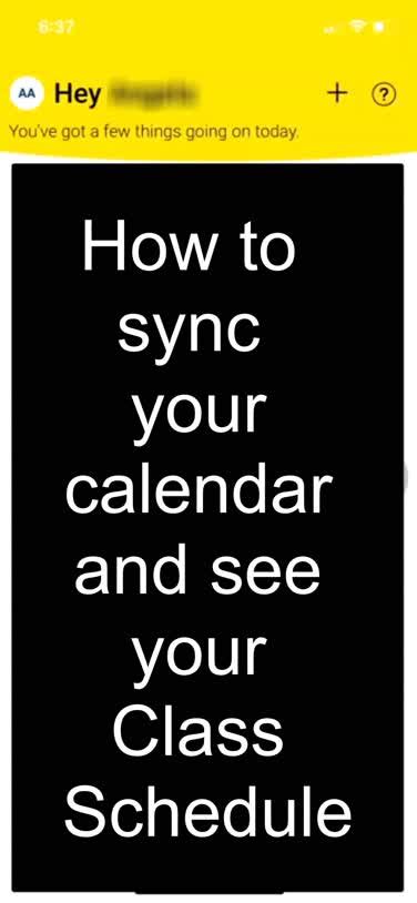 Checking the Class Calendar and Themes