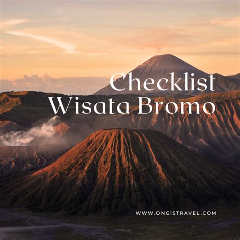 Daftar perlengkapan penting yang harus dibawa ke Bromo