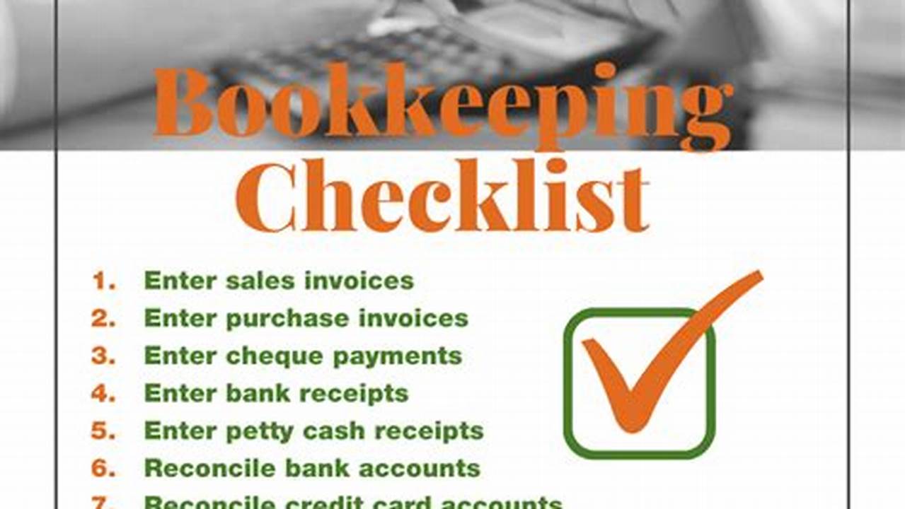 Uncover the Secrets of Bookkeeping: Essential Checklists for Success