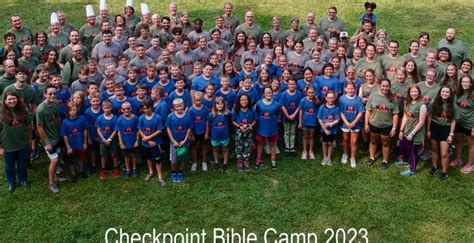 Unleash The Adventure - Discover The Thrills Of Checkpoint Bible Camp!