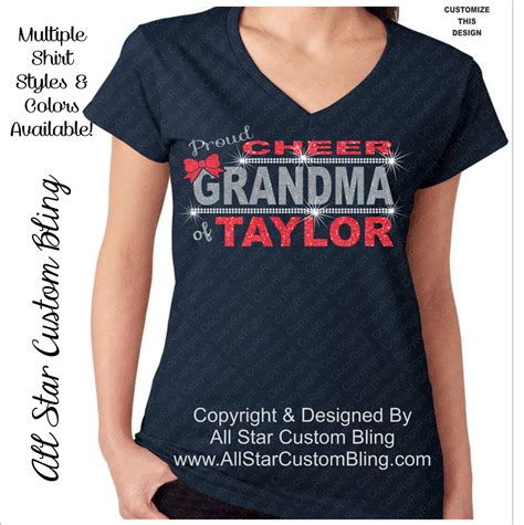 Cheer Grandma Shirts