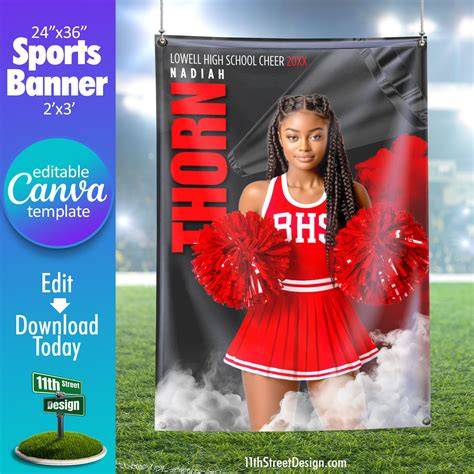 Cheer Banner Ideas