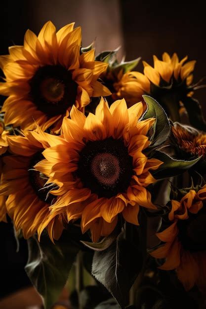 Cheerful Sunflowers