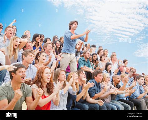 Image of a Cheering Crowd