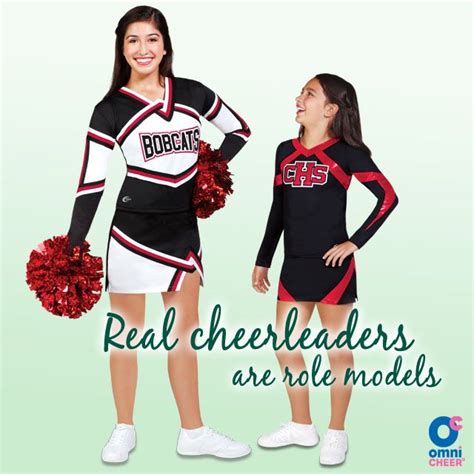 Cheerleaders Inspiring Young Athletes