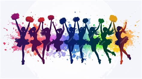 Cheerleading Background Design Ideas
