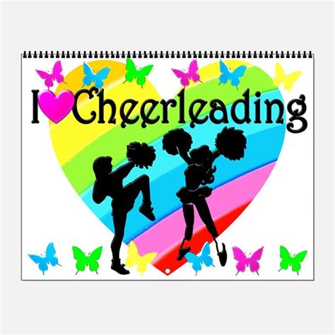 Cheerleading Calendar Template