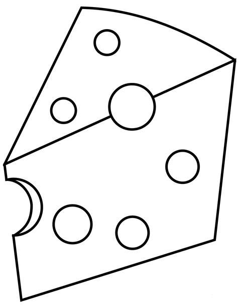 Cheese Coloring Page