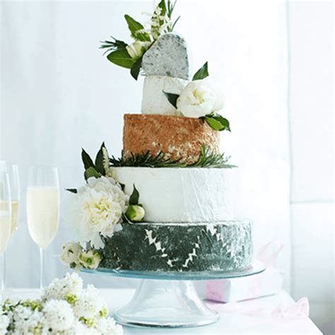 Indulge in Delectable Bliss with Waitrose's Scrumptious Cheese Wedding Cake