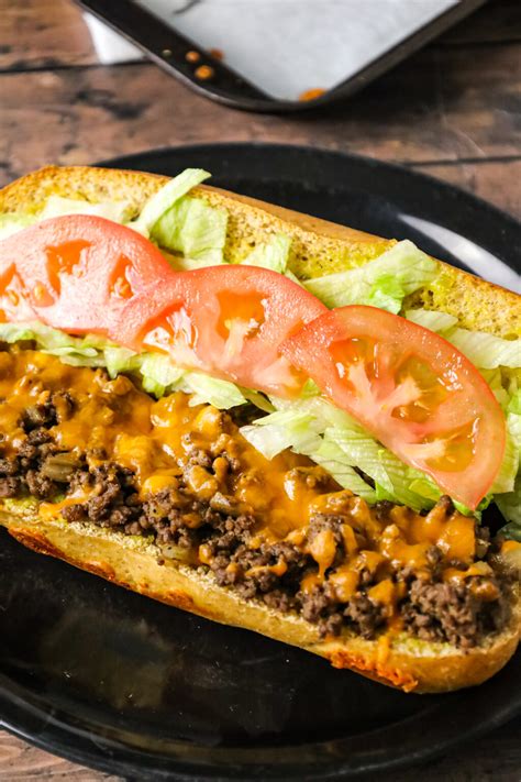 Cheeseburger Sub Recipe
