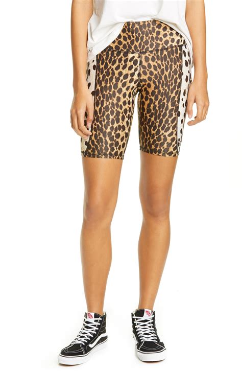 Get wild with these trendy Cheetah Print Biker Shorts