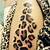 Cheetah Print Tattoo On Thigh