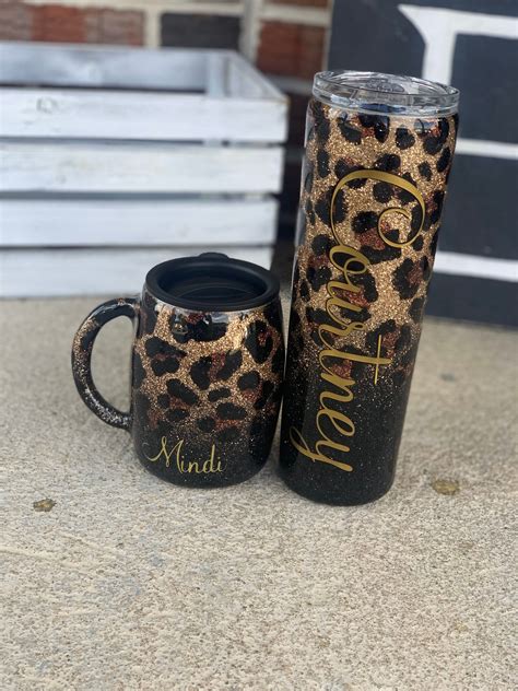Unleash Your Wild Side with a Cheetah Print Tumbler