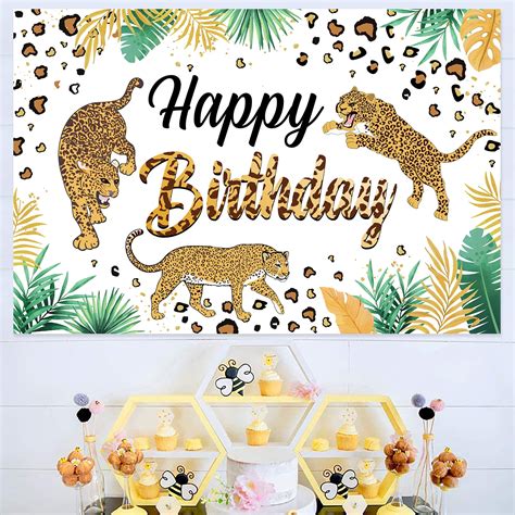 Roar into Fun with the Fiercest Cheetah Decorations for Your Next Birthday Party!