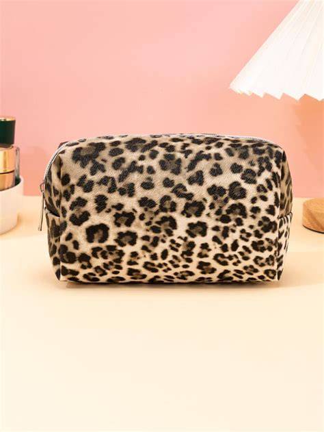 Cheetah Print Makeup Box