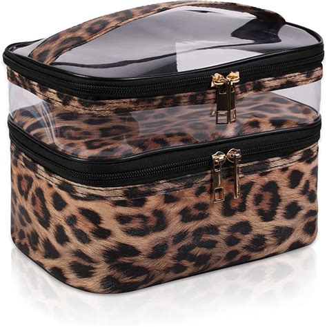 Cheetah Print Makeup Organizer