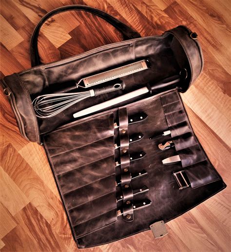 Chef Knife Bag Leather