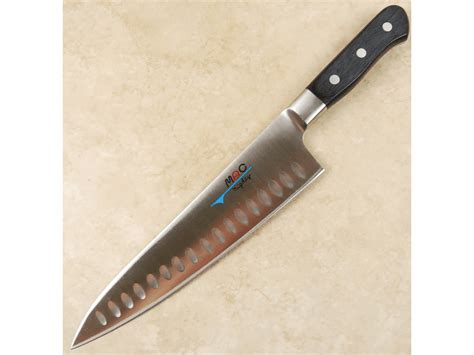 Chef Knife Dimples