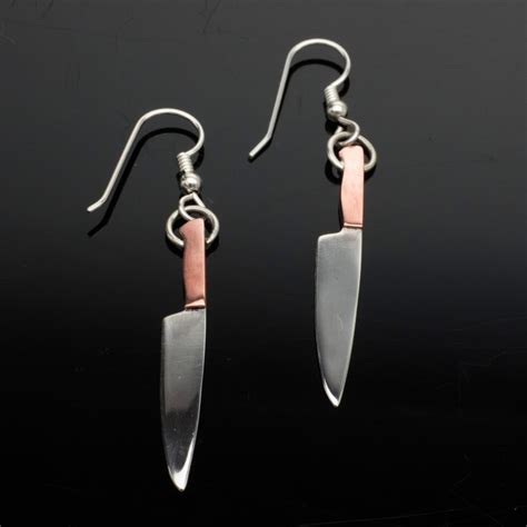 Chef Knife Earrings