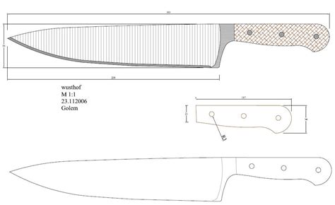 Chef Knife Patterns