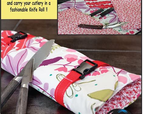 Chef Knife Roll Sewing Pattern