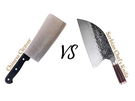 Chef Knife Vs Chinese Cleaver