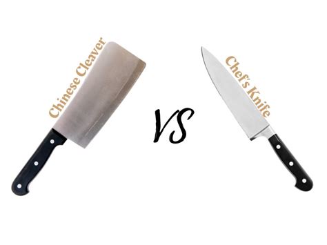Chef Knife Vs Cleaver