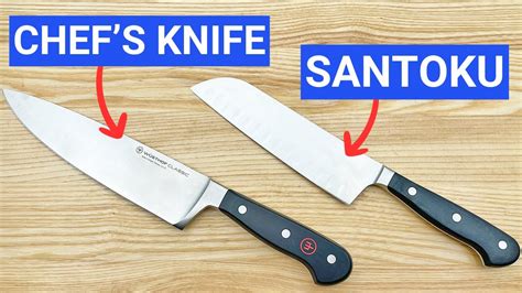 Chef Knife Vs Santoku