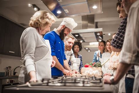 Chef Teaching Cooking Class