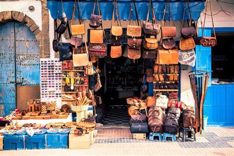 Chefchaouen streets shopping