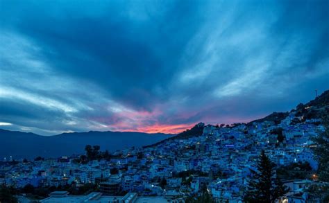 Chefchaouen sunset