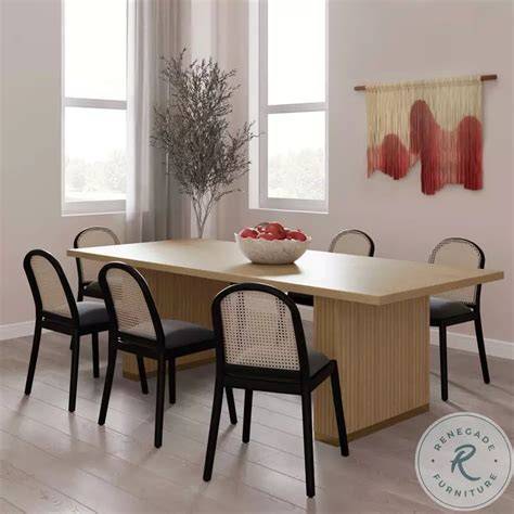 Chelsea Ash Wood Dining Table