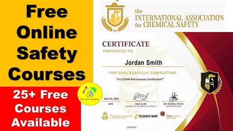 Chemical Safety Officer Training Curriculum
