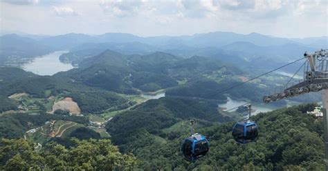 Cheongpung Cable Car Lake View
