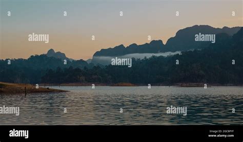 Cheow Lan Lake Landscape