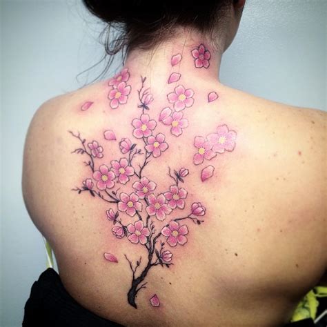 75+ Best Japanese Cherry Blossom Tattoo Designs